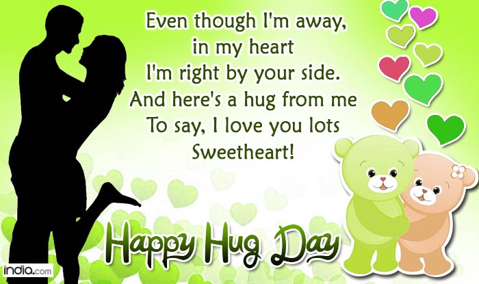 Happy Hug Day 2016 Wishes: Best Hug Day SMS, WhatsApp & Facebook ...