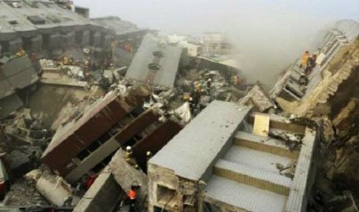 Over 100 missing, 14 dead as strong quake rattles taiwan