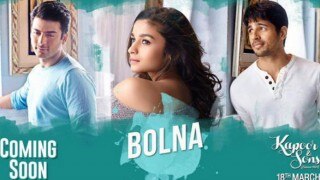 Alia Bhatt, Sidharth Malhotra, Fawad Khan in Kapoor & Sons song Bolna give you major Ishq Wala Love feels Alia Bhatt, Sidharth Malhotra, Fawad Khan in Kapoor & Sons song Bolna give you major Ishq Wala Love feels