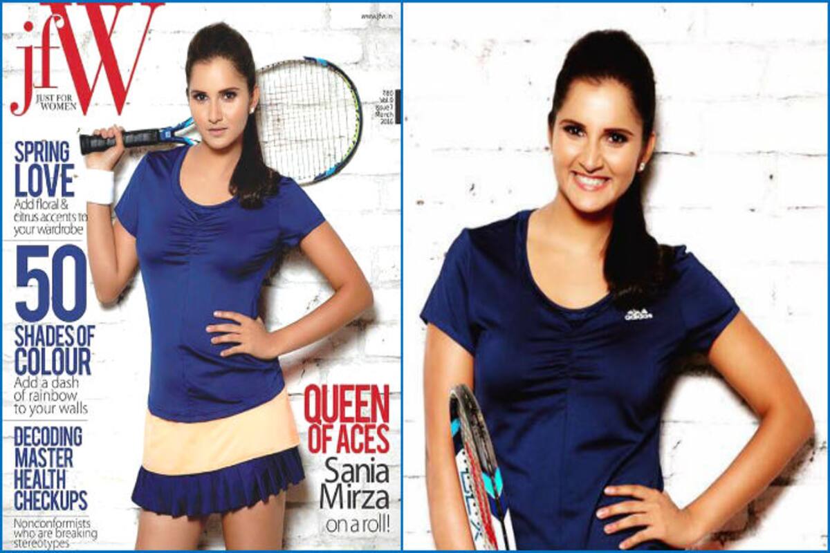 Sania Mirza poses for Just For Women magazine: Armed with tennis racquet  unbeatable Queen of Aces looks amazing! | India.com