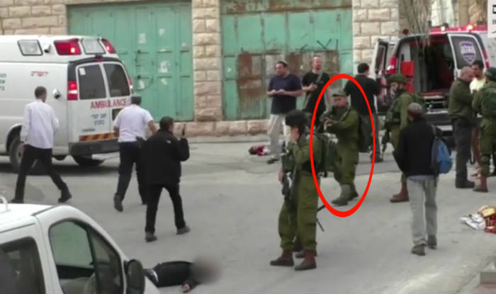 Israel Soldier Caught Shooting Wounded Palestinian Shot In Head ...