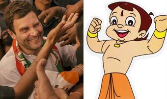 Rahul Gandhi is a 'Chhota Bheem' fan, this hilarious video proves it! |  