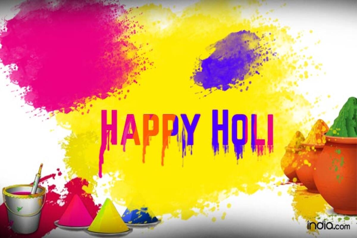 Holi 2016 Hindi: Best Holi SMS, WhatsApp \u0026 Facebook Messages to send Happy  Holi greetings! | India.com, image size:1200x800