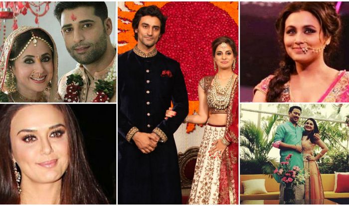 Urmila Matondkar Preity Zinta Rani Mukerji Top 6 Hush Hush Weddings Of Bollywood In Recent Times India Com urmila matondkar preity zinta rani