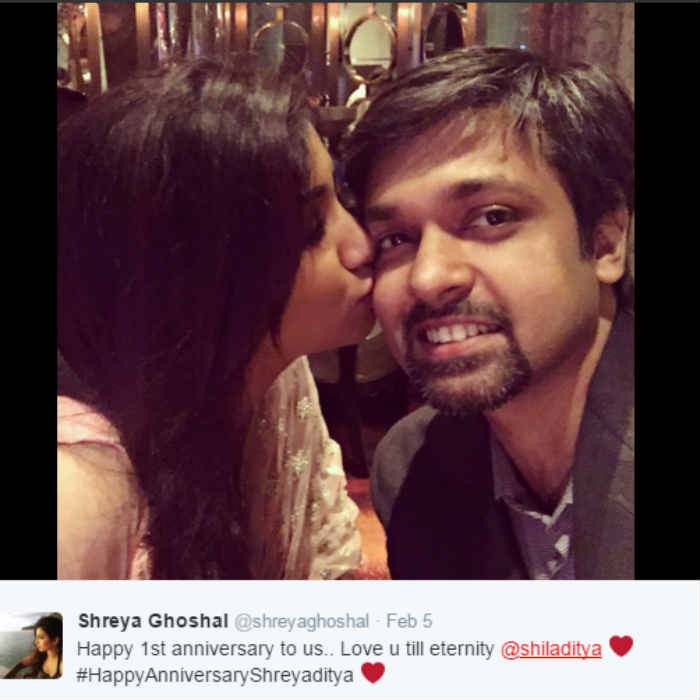Shreya Ghoshal & Shiladitya Mukhopadhyaya expecting first baby after  wedding anniversary! | India.com