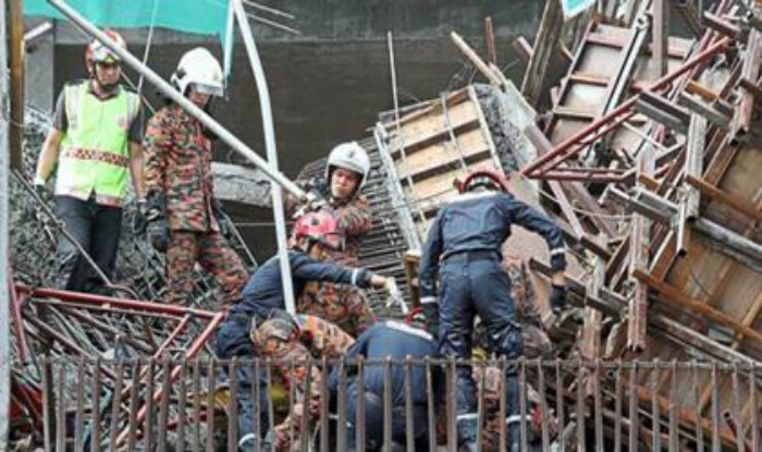 Five Bangladeshi workers trapped under rubbles in Malaysia | India.com