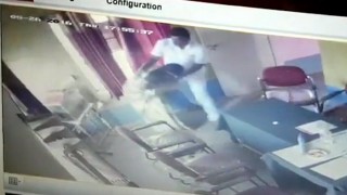 Karnataka: JD(S) leader Chandrahasa attempts to rape gram panchayat worker, gets caught on camera (Watch Video) Karnataka: JD(S) leader Chandrahasa attempts to rape gram panchayat worker, gets caught on camera (Watch Video)
