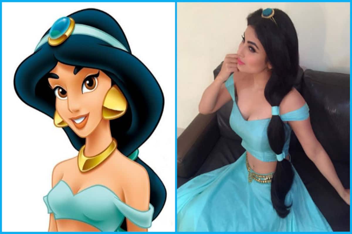 Moni Roy Indian Actress Fuks Com - Naagin actress Mouni Roy as Disney Princess Jasmine is amazingly gorgeous!  View pics | India.com