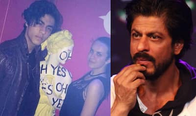 Damn Shah Rukh Khan s son Aryan Khan dares to pose with a sex toy  