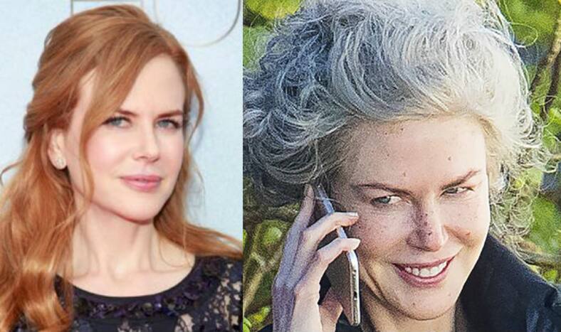Nicole Kidman sports grey-haired elderly woman look | India.com