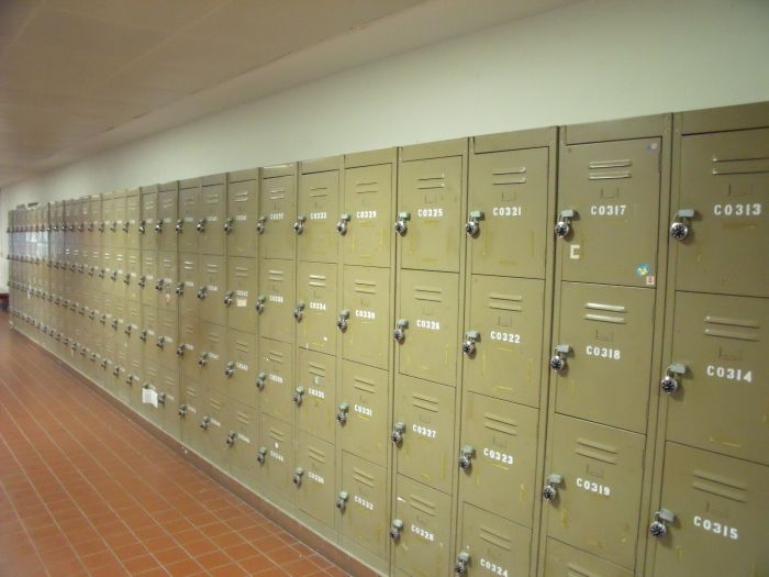 School locker