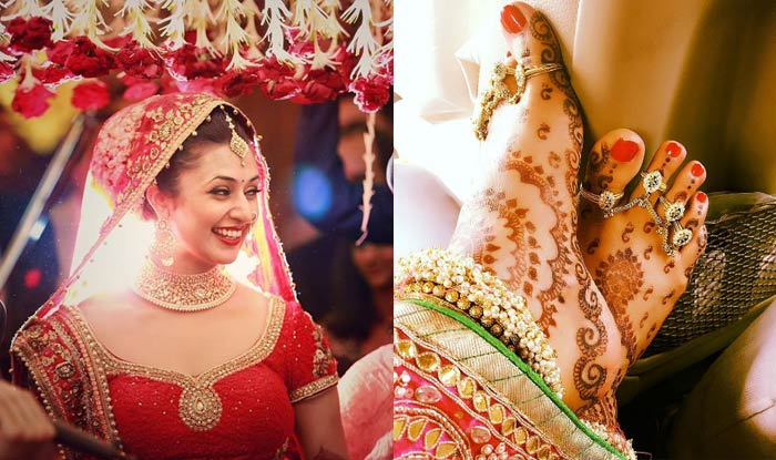 Did You Know Divyanka Tripathi Made Her Mehendi Ceremony Earrings Herself?  - Boldsky.com