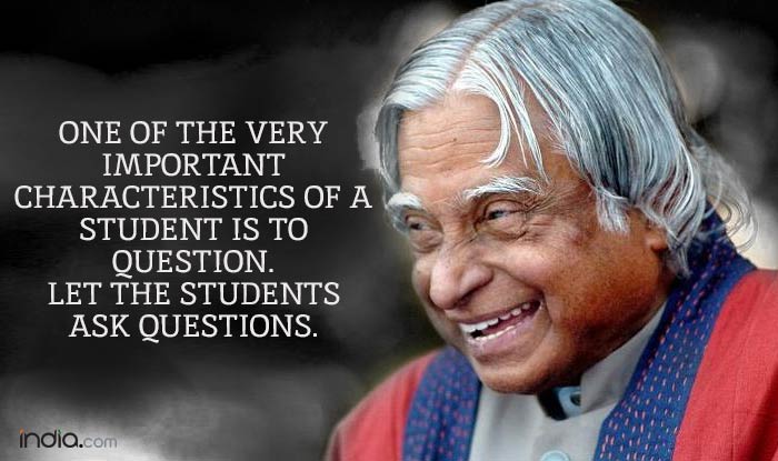 Apj Abdul Kalam 1st Death Anniversary: Top 15 Quotes Recalling The 