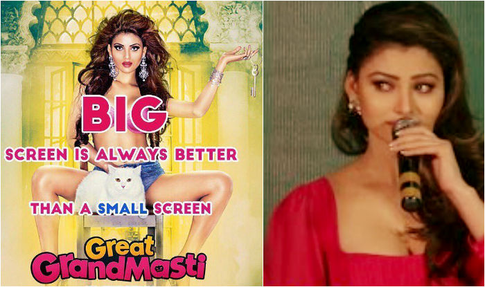 Urvashi Rautela breaks down in tears at Great Grand Masti movie