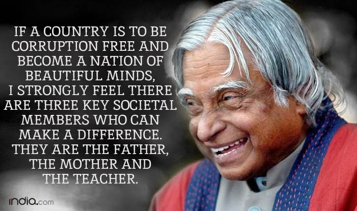 APJ Abdul Kalam 1st death anniversary: Top 15 quotes recalling the ...