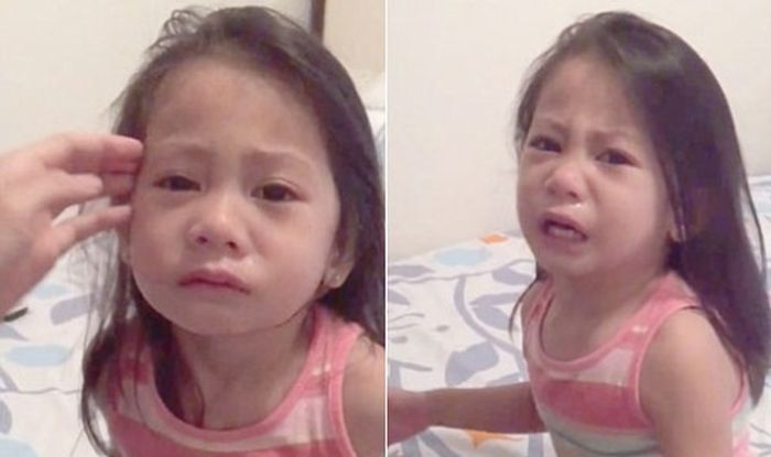 This little kid crying as she thinks her sister is dying when she's on her  periods is the cutest thing ever! 