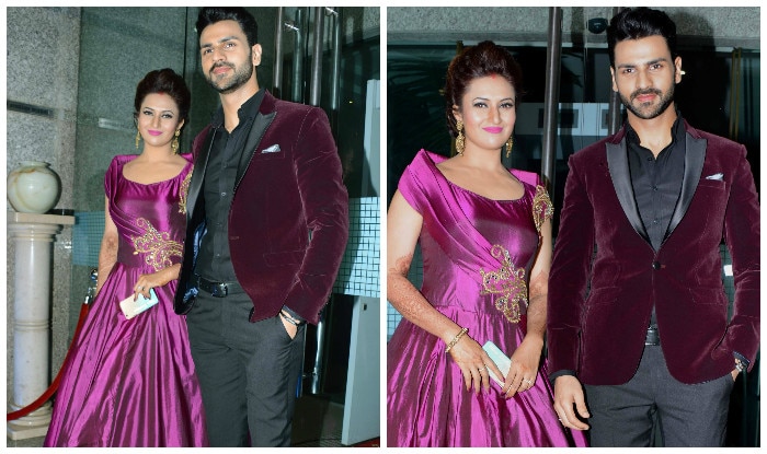 Divyanka tripathi reception clearance lehenga