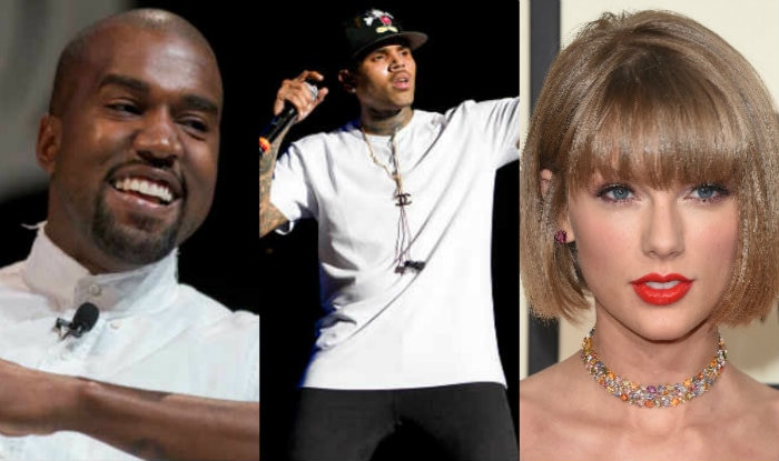 Chris Brown reacts on Taylor Swift and Kanye West fight | India.com