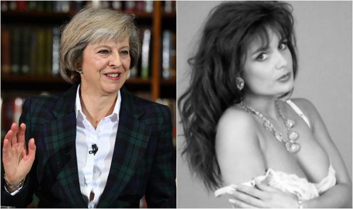 Porn star Teresa May or UK Prime Minister Theresa May When nude model was mistaken for Britains next Prime Minister India