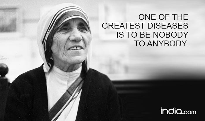 Mother Teresa 106th birth anniversary: 17 most inspiring quotes of the ...