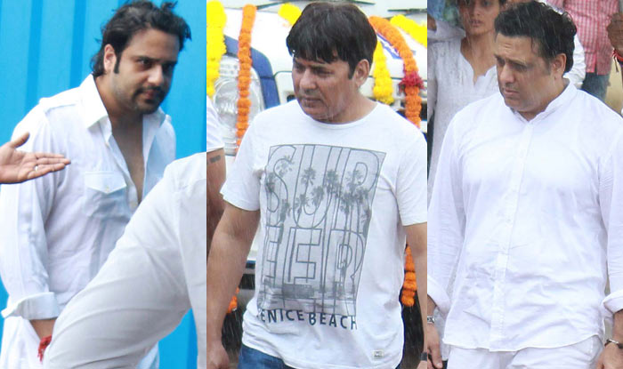 Govinda, Karan Singh Grover, Bharti Singh attend funeral of Krushna