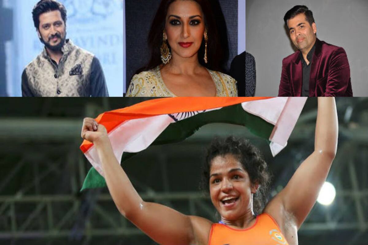 Riteish Deshmukh Sonali Bendre Karan Johar B Town Lauds Rio Bronze Medallist Sakshi Malik India Com Vishal and priyali are living separately for several years now. riteish deshmukh sonali bendre karan