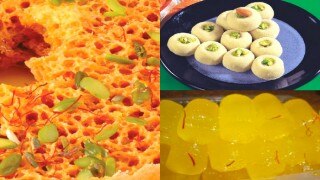 Ghevar beat the Braj region Petha and peda | मिठाइयों की लड़ाई : घेवर ने ब्रज क्षेत्र में पेठा व पेड़ा को पछाड़ा Ghevar beat the Braj region Petha and peda | मिठाइयों की लड़ाई : घेवर ने ब्रज क्षेत्र में पेठा व पेड़ा को पछाड़ा