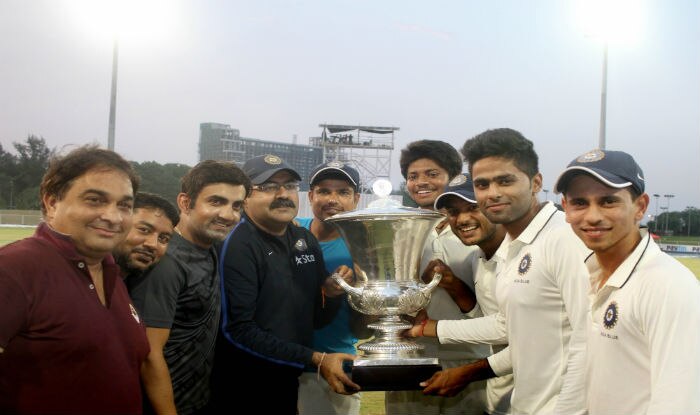 India Blue Clinch Duleep Trophy In Style | India.com