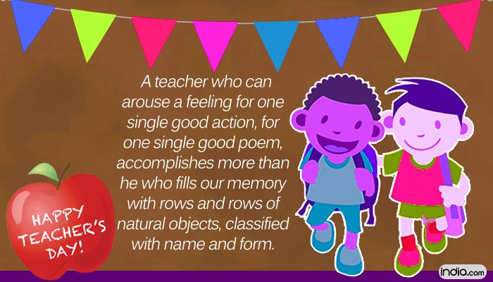 Happy Teachers Day 2016 Quotes: Best Teachers Day Messages, WhatsApp ...