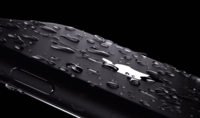 Is the iphone 8 store water resistant