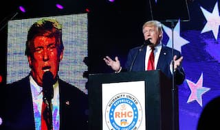 Donald Trump Attends 'Humanity United Against Terror' Event in New Jersey