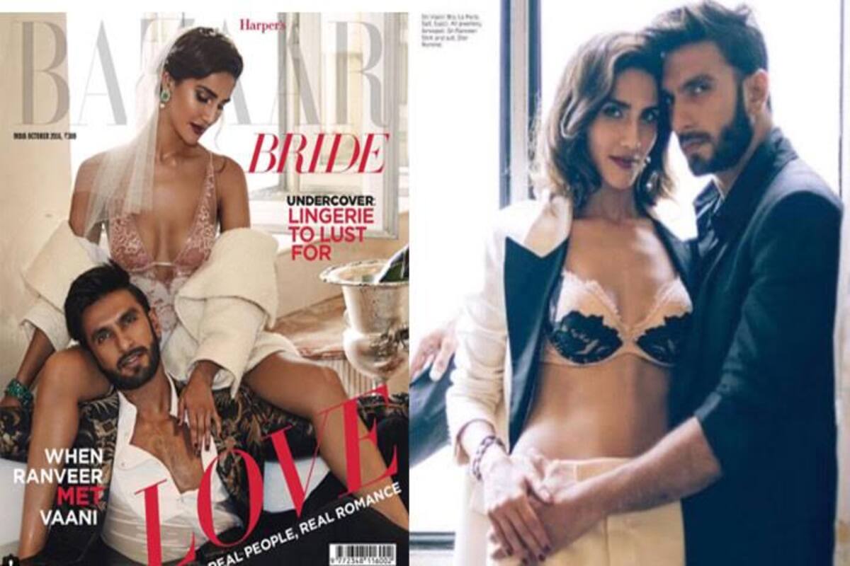 1200px x 800px - Befikre couple Ranveer Singh and Vaani Kapoor SEX IT UP on the cover of  this Glossy! | India.com