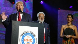 Donald Trump Declares Himself a Friend of Hindus, Indians at Rally Attended by 8,000-plus Indian Americans Donald Trump Declares Himself a Friend of Hindus, Indians at Rally Attended by 8,000-plus Indian Americans