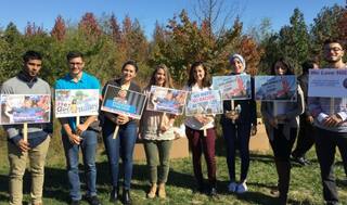 Indian, American Protesters Denounce Donald Trump for Divisiveness