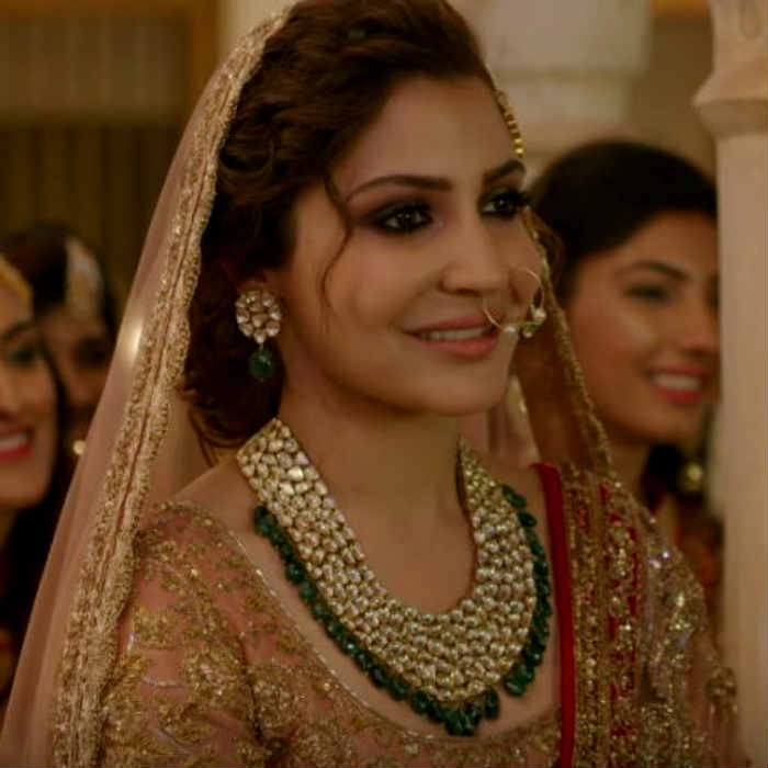 makeupbypuneet #hairbysangeeta #ensemble @manishmalhotra55 @rishabhk24 on  the beautiful Anushka Sha… | New year's makeup, Indian bridal wear, Indian  bridal fashion