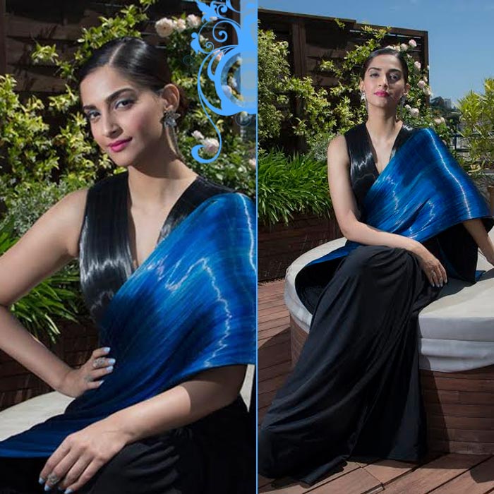 20 Pictures that show Sonam Kapoor's unique draping styles in the most  elegant sarees