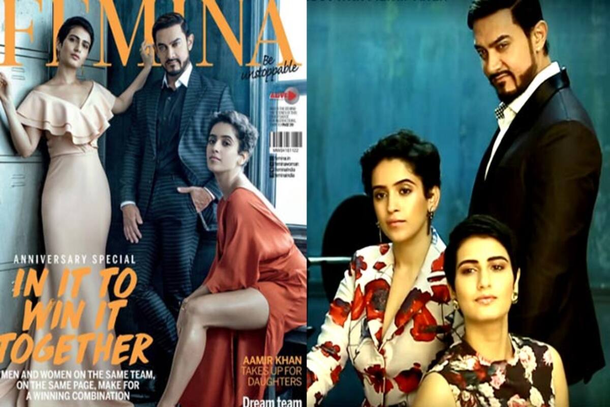 Sana Nude - Dangal trio Aamir Khan, Fatima Sanaya Shaikh & Sanya Malhotra prove  wrestlers can also look glamorous! | India.com