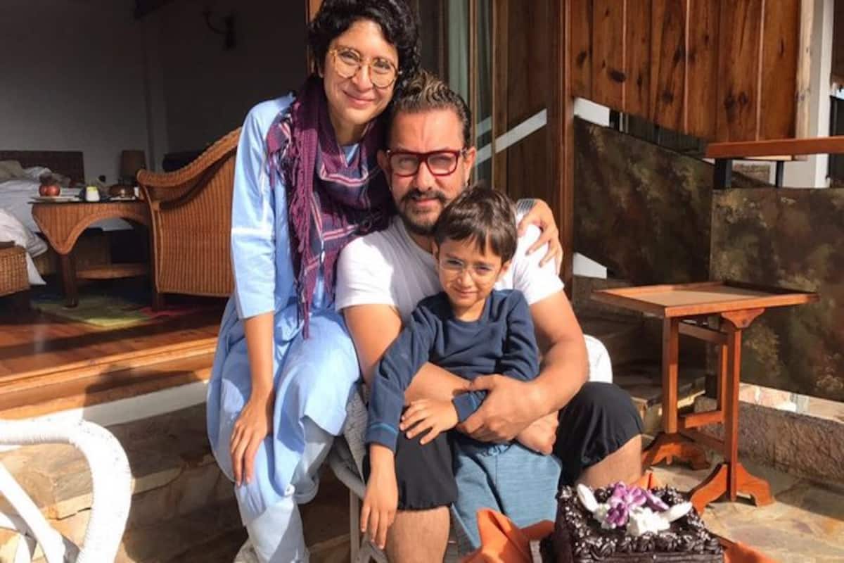 Kiran Rao birthday: Aamir Khan posts perfect family picture with wife Kiran  and son Azad Rao Khan! | India.com