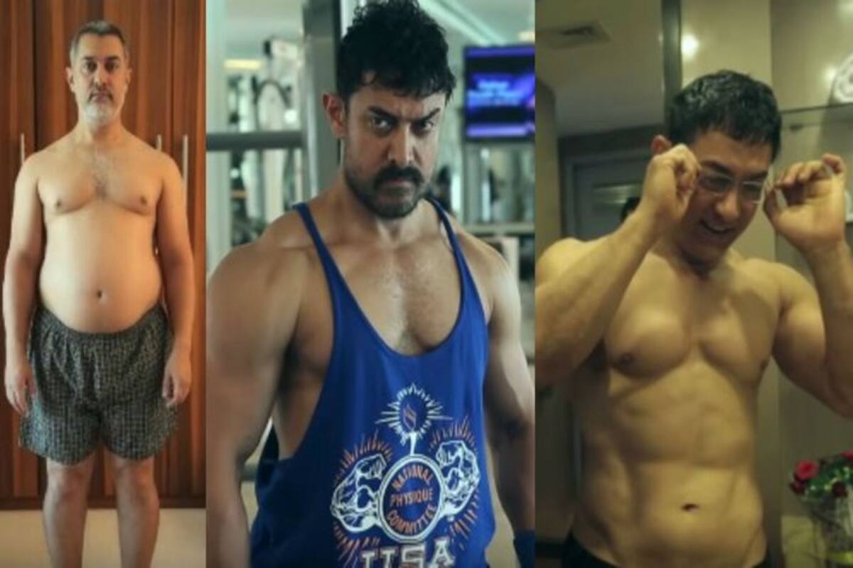 Amir Khan Xxx Video - Dangal making: Aamir Khan's fabulous body transformation in 10 visuals!  (Watch video) | India.com