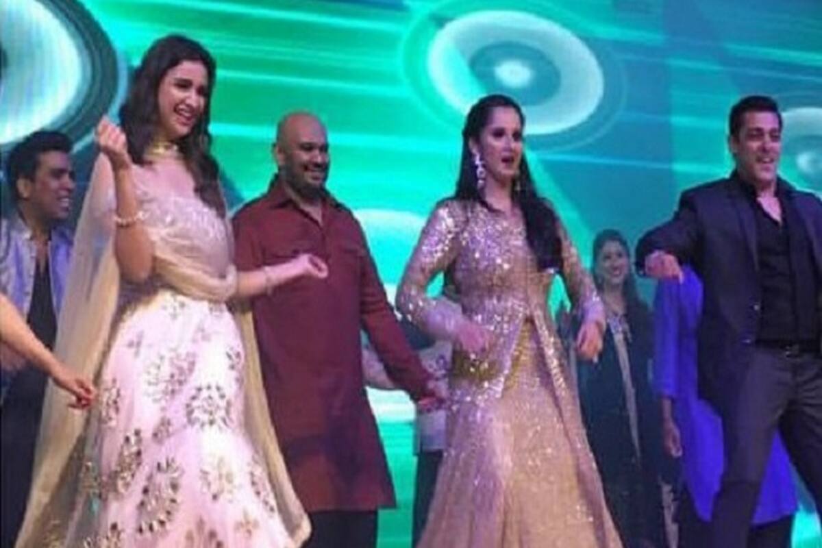 Sania Mirza's sister's wedding: Salman Khan dances at Anam Mirza's sangeet!  (See pictures) | India.com
