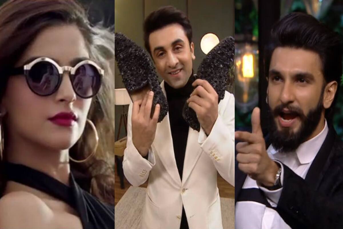 Koffee With Karan 5 Oops Ranbir Kapoor Ranveer Singh Might Have Just Irked Sonam Kapoor Again India Com Arjun dropped by to play a game wherein ranbir and ranveer were to respond to karan's yes/no questions by kissing/not kissing arjun on his cheeks. koffee with karan 5 oops ranbir