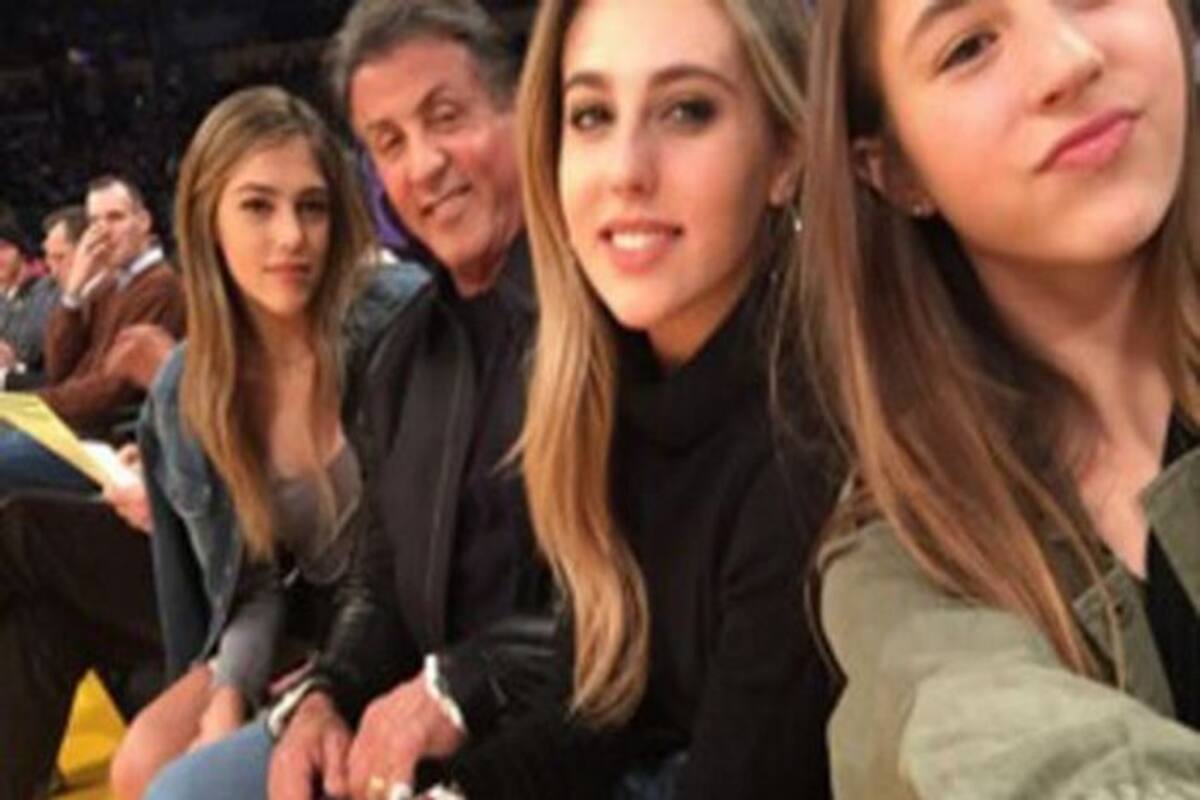 Sylvester Stallone's Daughters Sophia, Sistine, and Scarlet Discuss their  Role as Miss Golden Globe