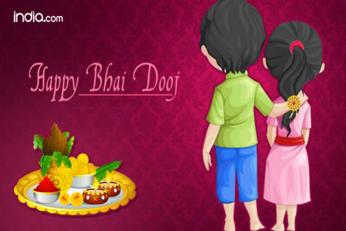 Happy Bhai Dooj Wishes in Hindi: 20 Best WhatsApp Status, Facebook ...