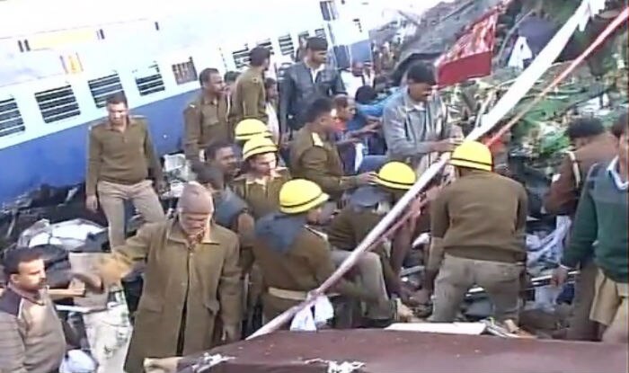 Patna-indore express derailment: railway minister suresh prabhu announces rs 3. 5 lakh compensation to victims family