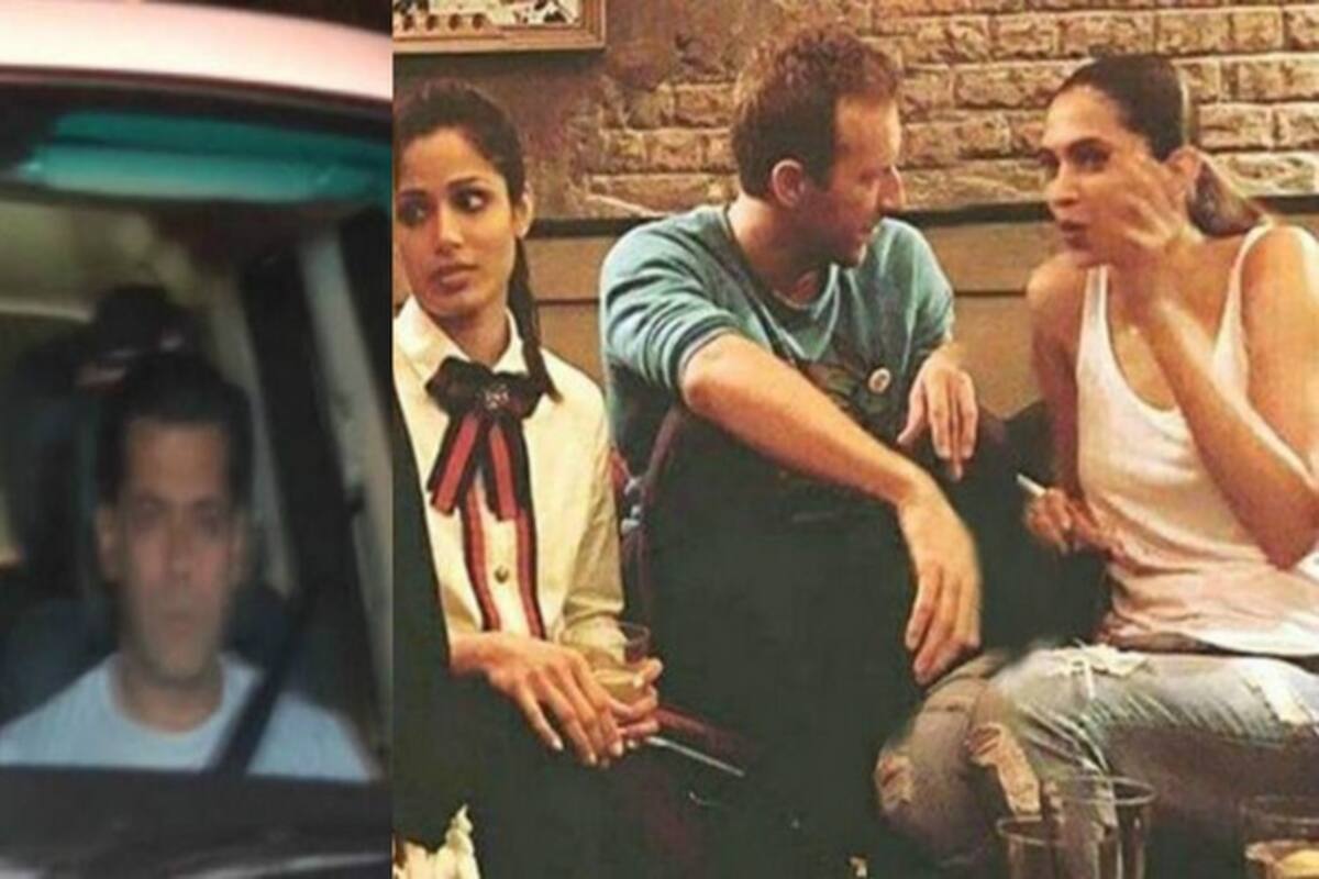 Salman Khan With Family Bf Xxx - Shah Rukh Khan and Salman Khan MIFFED with Deepika Padukone for stealing  Chris Martin from everyone at his party? | India.com