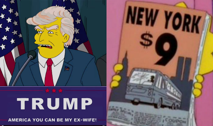 Donald Trump as 45th US President was predicted by The Simpsons! 6  horrifying tragedies foreseen by The Simpsons 