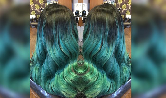 1. Blue and Green Ombre Hair Color - wide 3