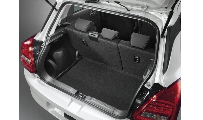 2017 Suzuki Swift boot