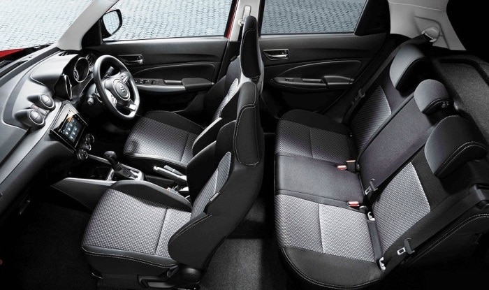 2017 Suzuki Swift cabin
