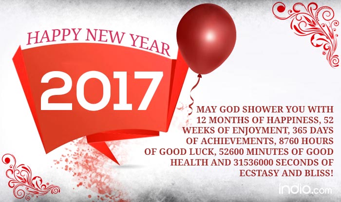 Happy New Year 17 Best New Year Quotes Sayings Sms Greetings To Say Happy New Year 17 India Com